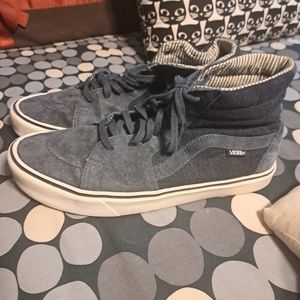 EUC Van's Ultracush Sk8 Hi Shoes Size 11.5 Mens